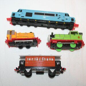 Vtg. (4) Thomas Tank Engine & Friends Diecast Magnetic Trains Ertl Lot 13 1990's